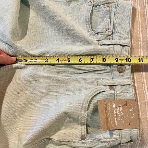 Madewell The Curvy Perfect Vintage Jean in Chesthunt Wash High Rise 23 NWT - Picture 12 of 15